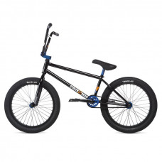 Велосипед 20" Stolen SINNER FC LHD рама - 21" 2020 BLACK W/ BLUE, чёрный