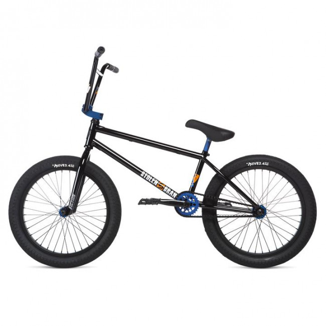 Велосипед 20" Stolen SINNER FC LHD 2020 BLACK W/ BLUE, чёрный