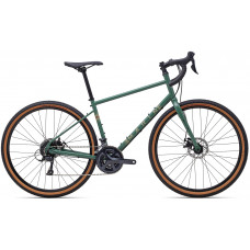 Велосипед 28" Marin FOUR CORNERS рама - M 2021 Gloss Green/Tan