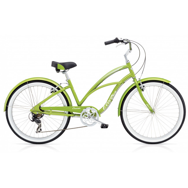 Велосипед 26" Electra Cruiser Lux 7D Ladies' Green Metallic