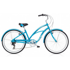 Велосипед 26" Electra Cruiser Lux 7D Ladies' Blue Metallic
