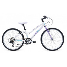 Велосипед 24" Apollo NEO girls Geared gloss White/gloss Lavender/gloss Blue
