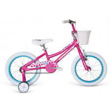 Велосипед 16" Radius Petal AL Gloss Pink/Gloss Blue/Gloss White