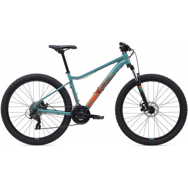 Велосипед 27,5" Marin WILDCAT TRAIL 1 WFG рама - S 2021 Gloss Dark Teal/Coral/Dark Coral