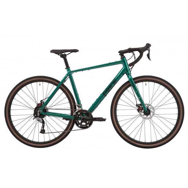 Велосипед 28" Pride ROCX 8.2 рама - M 2020 GREEN/BLACK, зелёный