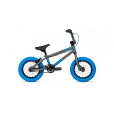 Велосипед 12" Stolen AGENT 2020 MATTE RAW SILVER W/ DARK BLUE TIRES