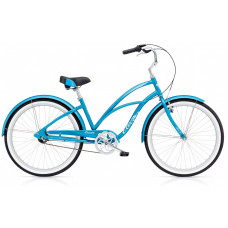 Велосипед 26" Electra Cruiser Lux 3i Ladies Blue