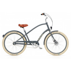 Велосипед 26" Electra Townie Balloon 7i Men's slate blue+ фара