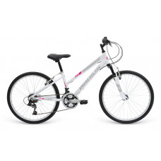 Велосипед 24" Radius Crystal AL рама- 13" Gloss White/Gloss Chrome /Gloss Pink