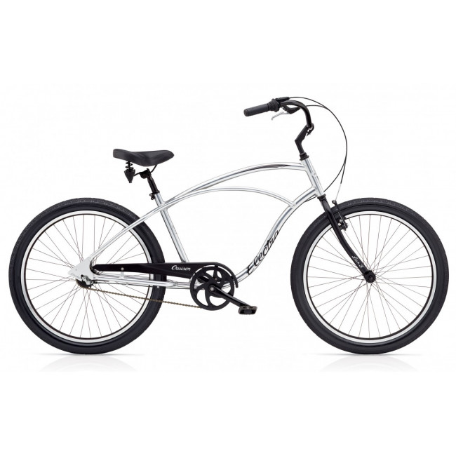 Велосипед 26" Electra Cruiser Lux 3i Men's Silver