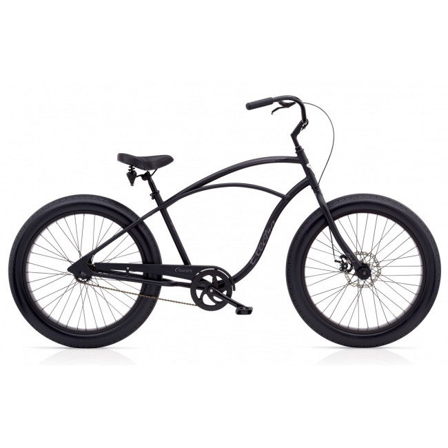 Велосипед 26" Electra Cruiser Lux Fat Tire 1 Men's Matte Black