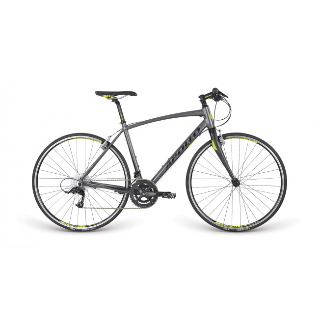 Велосипед 28" Apollo EXCEED 30 рама - L matte Charcoal / matte Black / matte Lime