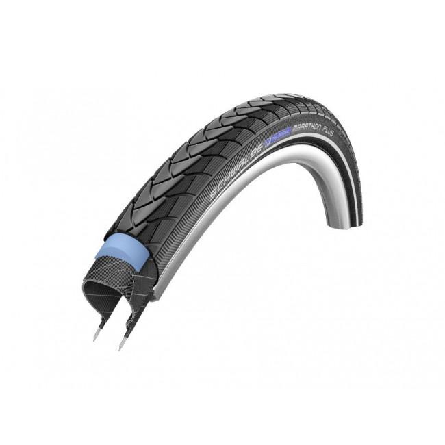 Покрышка 28x1 1/2 (40-635) Schwalbe MARATHON PLUS Perf S-Guard TwinSkin B/B+RT HS440 EC, 67EPI