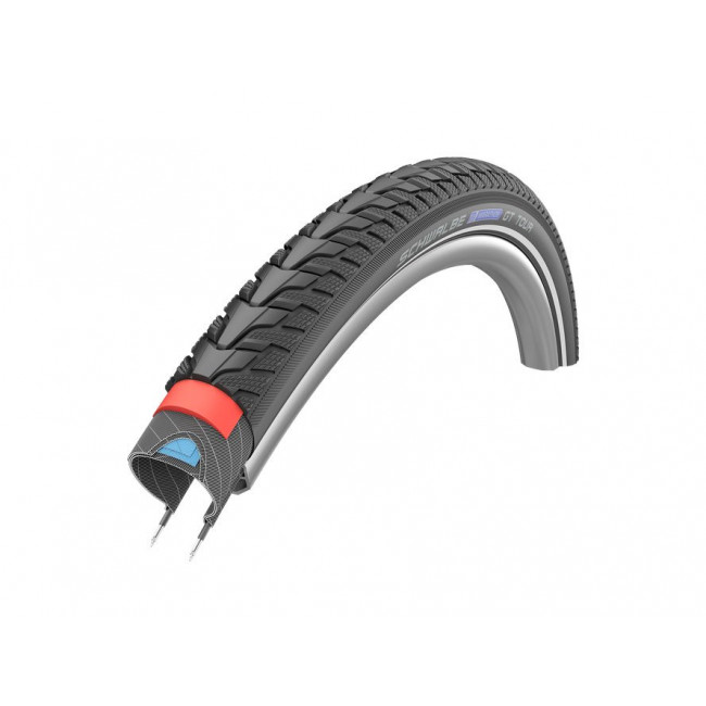 Покрышка 28x1.75 (47-622) Schwalbe MARATHON GT TOUR Perf DualGuard TwinSkin B/B+RT HS485 EC, 67EPI 33B