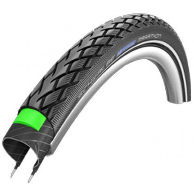 Покрышка 26x1.50 (40-559) Schwalbe MARATHON HS420 Green Guard B+RT EC, 67EPI