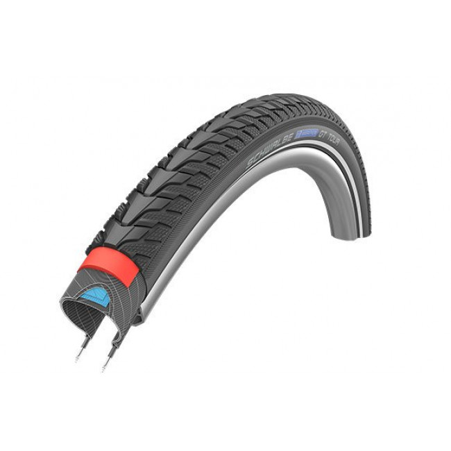 Покрышка 28x1.50 700x38C (40-622) Schwalbe MARATHON GT Tour DualGuard Performance B/B+RT HS485 EC, 67EPI 28B