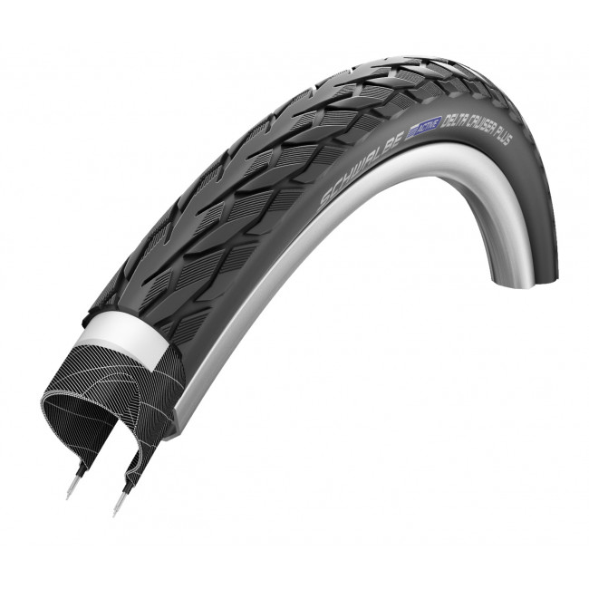 Покрышка 28x2.00 (50-622) Schwalbe DELTA CRUISER PLUS PunctureGuard, TwinSkin B/B+RT HS431 SBC 50EPI