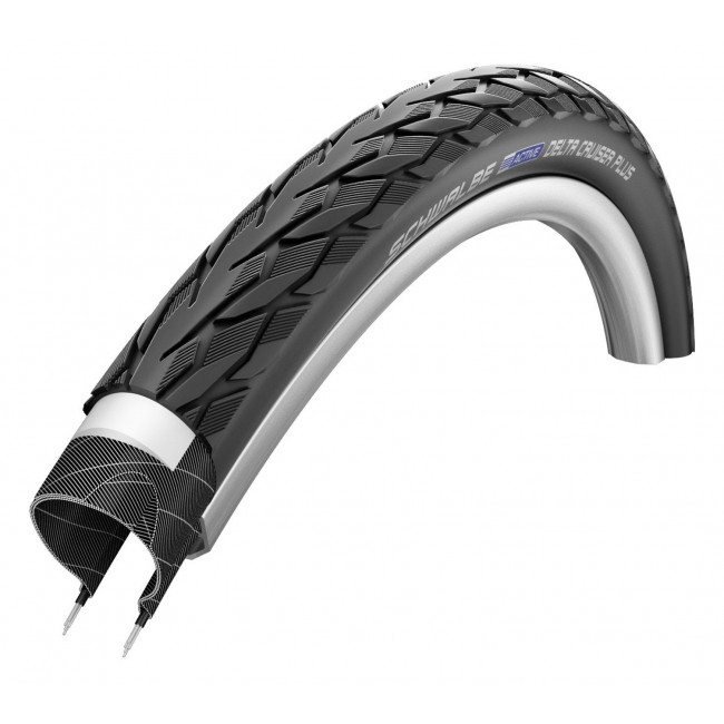 Покрышка 28x1.75 (47-622) Schwalbe DELTA CRUISER PLUS PunctureGuard B/B+RT HS431 SBC