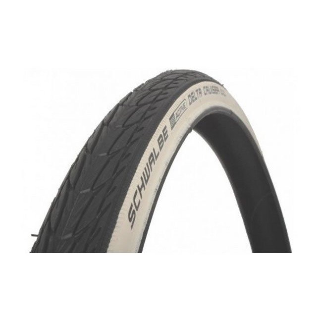 Покрышка 24x1 3/8 (37-540) Schwalbe DELTA CRUISER HS392 K-Guard B/W SBC, 50EPI