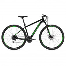 Велосипед Ghost Kato 4.9 AL U 29" , рама XL, черно-зеленый, 
2019