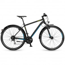 Велосипед Winora Vatoa 24 men 24 s. Acera 28", рама 52 см, 
черный матовый, 2020
