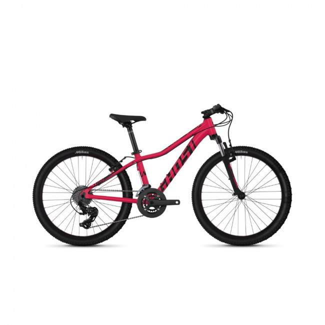 Велосипед Ghost Lanao 2.4 24" , красно-черный, 2019