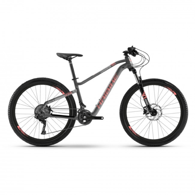 Велосипед Haibike SEET HardSeven Life 3.0 Acera19 HB 27.5", рама XS, серо-коралловый, 2020