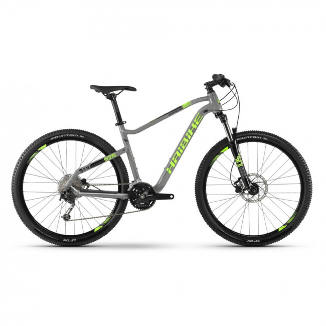 Велосипед Haibike SEET HardSeven 4.0 Deore19 HB 27.5", рама S , серо-зелено-черный, 2020