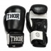 Перчатки боксерские THOR SPARRING 16oz /Кожа /черно-белые