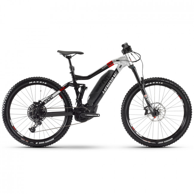 Электровелосипед Haibike XDURO AllMtn 2.0 500Wh 12 s. NX Eagle 27.5", рама L, черно-серо-красный, 2020, тестовый