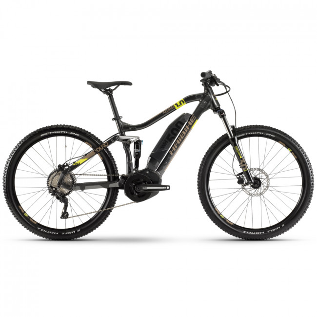 Электровелосипед HAIBIKE SDURO FullSeven 1.0 500Wh 10 s. Deore 27.5", рама М, серо-лаймово-бронзовый, 2020