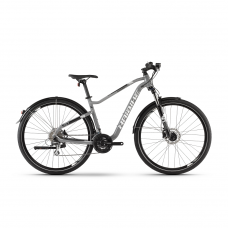 Велосипед Haibike SEET HardSeven 3.5 Street 24 s. Acera 27.5", рама M, серо-бело-черный, 2020