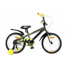Велосипед 18" Formula WILD 2020 (серо-желтый с черным (м)) 