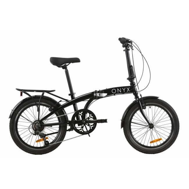 Велосипед 20" Dorozhnik ONYX складний 2020 (черный) 