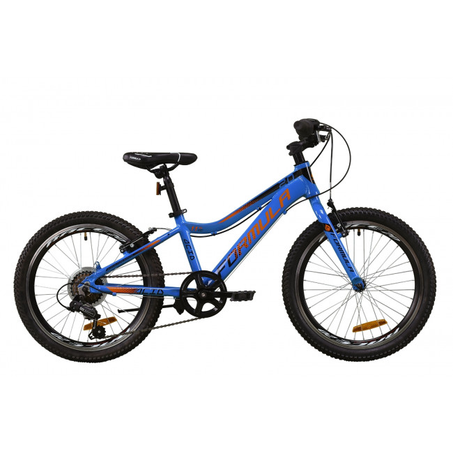 Велосипед AL 20" Formula ACID 1.0 Vbr 2020 (сине-черно-оранжевый) 
