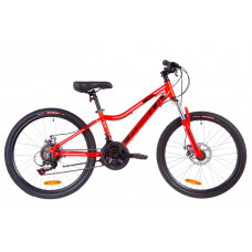 Велосипед 24" Formula ACID 1.0 AM 14G DD Al 2019 (красно-черный с синим) 