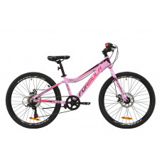 Велосипед 24" Formula ACID DD 2020 (розово-красно-фиолетовый) 