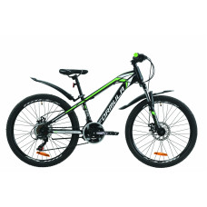 Велосипед 24" Formula DAKAR 2020 (черно-зеленый (м)) 