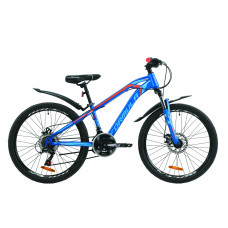 Велосипед 24" Formula DAKAR 2020 (сине-оранжевый (м)) 