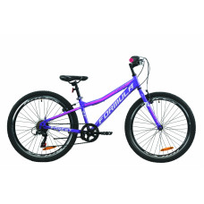 Велосипед 24" Formula FOREST 2020 (фиолетово-белый с малиновым) 