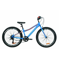 Велосипед 24" Formula FOREST 2020 (сине-оранжевый ) 