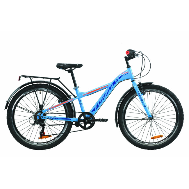 Велосипед 24" Formula MASK 2020 (сине-оранжевый ) 