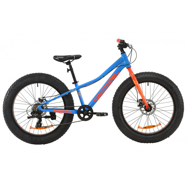 Велосипед AL 24" Formula PALADIN DD 2020 (синий с красным и оранжевым) 