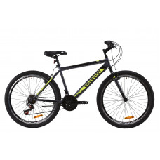 Велосипед 26" Discovery ATTACK 2020 (красно-черный с салатовым) 