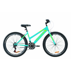 Велосипед 26" Discovery PASSION 2020 (голубой с зеленым) 
