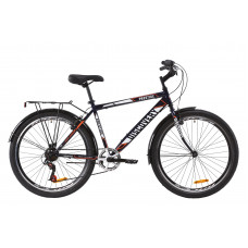 Велосипед 26" Discovery PRESTIGE MAN 2020 (сине-белый с оранжевым) 