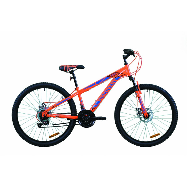 Велосипед 26" Discovery RIDER DD 2020 (оранжево-синий) 