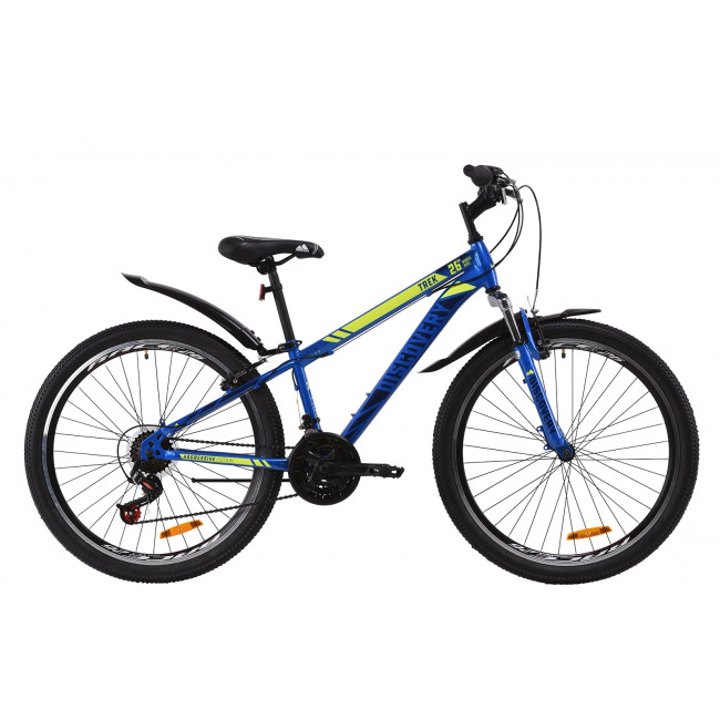 Велосипед ST 26" Discovery TREK AM Vbr с крылом Pl 2020 (синий) 