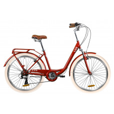 Велосипед 26" Dorozhnik LUX AM 2020 (рубиновый) 