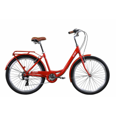 Велосипед 26" Dorozhnik RUBY 2020 (красный) 